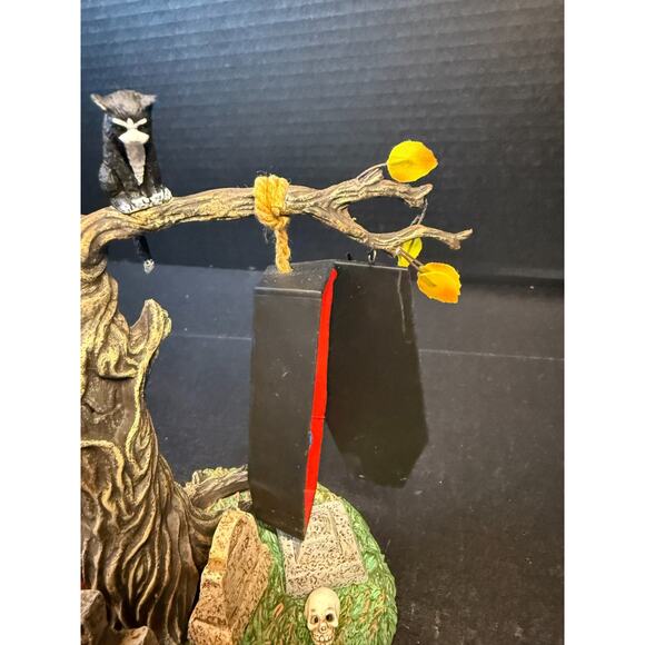 Department 56 Halloween Village Accessories Rock-a-Bye Vampire-Lights w/Box READ - Picture 10 of 16